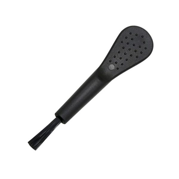 100 PCS ZX-008 Plastic Mini Brush Mobile Phone Screen Mosquito Killer Lamp Humidifier Keyboard Cleaning Brush (Black Handle Black Hair)