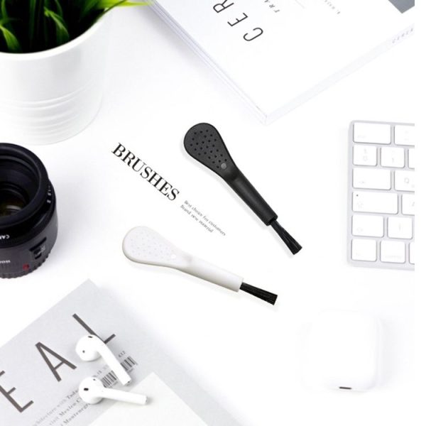 100 PCS ZX-008 Plastic Mini Brush Mobile Phone Screen Mosquito Killer Lamp Humidifier Keyboard Cleaning Brush (Black Handle Black Hair) - Image 7