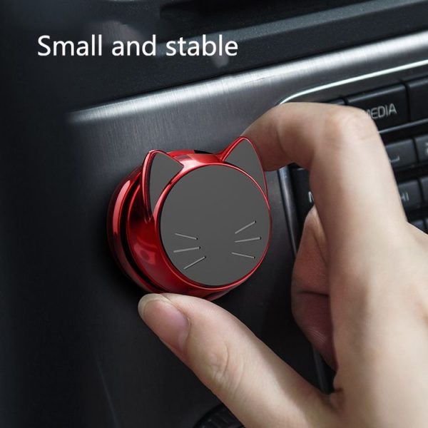 Multifunctional Magnetic Sticking Type Mobile Phone Car Holder (Black) - Image 5