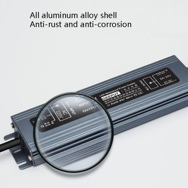 GEEPUT 220V To 24V LED Waterproof Power Supply Switch Transformer, Model: 1.67A 40W - Image 5