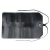 CL97 Multi-Function Toolkit Bundled Leather Tool Bag Double Thickened Two-Purpose Wrench Bag (Black) - Image 2