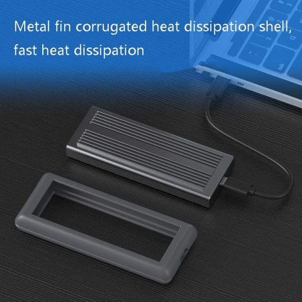M.2 NVME / NGFF Solid State Drive Troll Type-C3.1 SSD Mobile Hard Disk Box, Style: NVME Single Cable - Image 4