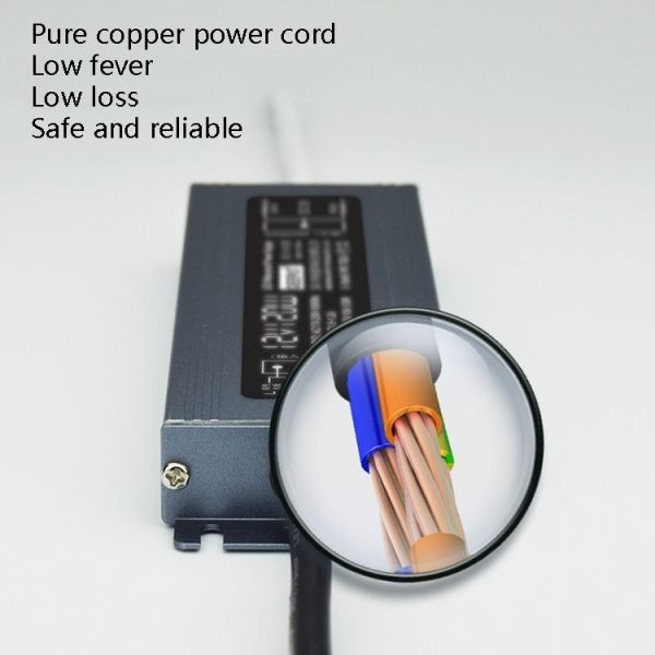 GEEPUT 220V Turn 12V LED Waterproof Power Supply Transformer, Model: 1.67A 20W - Image 4
