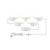 LED Makeup Mirror Light Beauty Fill Light Hand Sweep Sensor Mirror Front Light, Power source: 6 Bulbs (Natural White)