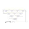 LED Makeup Mirror Light Beauty Fill Light Hand Sweep Sensor Mirror Front Light, Power source: 10 Bulbs (Natural White)