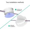 LED Makeup Mirror Light Beauty Fill Light Hand Sweep Sensor Mirror Front Light, Power source: 10 Bulbs (Natural White) - Image 6