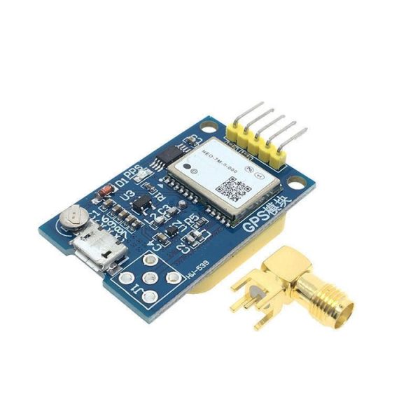 HW-539 GPS Module NE0-7M Satellite Positioning Module 51 SCM MCU for Arduino (HW-539 7M GPS) - Image 2