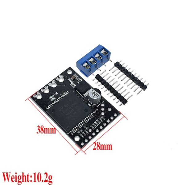 HW-275 Single DC Motor Drive Module 30A Large Current Self-Propelled Voltage Protection (VNH5019 Drive Module) - Image 6