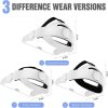 Head-Mounted Adjustable Decompression VR Helmet For Meta Quest (White) - Image 3