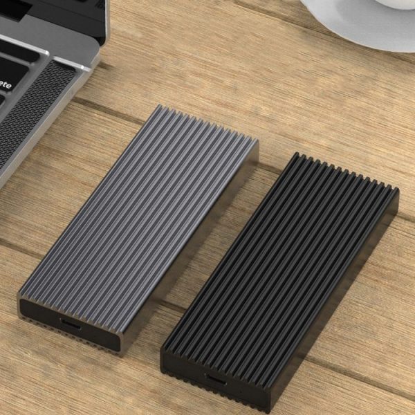 M.2 NVME / NGFF Mobile Hard Disk Box TYPE-C3.1 Notebook External Solid State Drive Box, Style: M280G NGFF Double Cable - Image 2