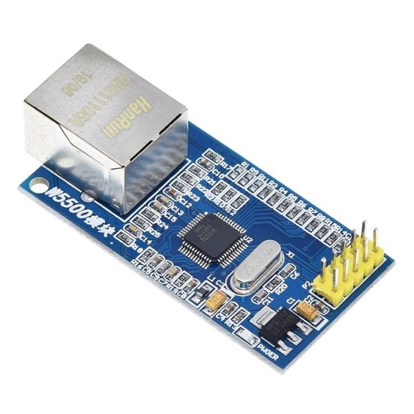 HW-243 W5500 Ethernet Network Module Hardware TCP / IP 51 / STM32 Single-Chip Program - Image 4