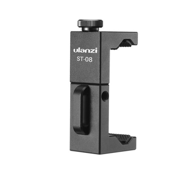 Ulanzi ST-08 Wireless Microphone Metal Mobile Phone Collection Live Photographic Bracket - Image 2