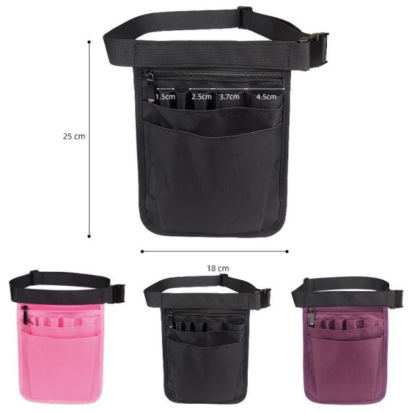 Nurse Tools Pockets Medical Staff Universal Storage Bag (Pink) - Image 2