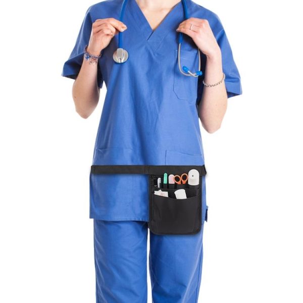Nurse Tools Pockets Medical Staff Universal Storage Bag (Pink) - Image 7