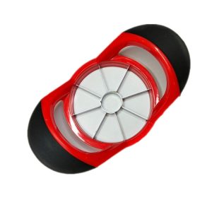 Apple Cutter Stainless Steel Cut Fruit Slicer (Red)