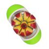 Apple Cutter Stainless Steel Cut Fruit Slicer (Red) - Image 5