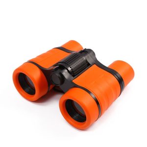 Student Binoculars HD Children Telescope (Orange)