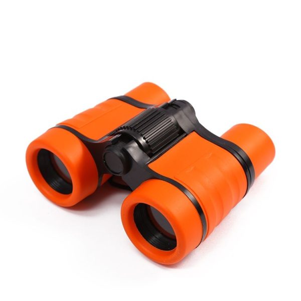 Student Binoculars HD Children Telescope (Orange)