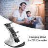 IPLAY HBP-314 Wireless Bluetooth Handle Two-Seater Charger For PS5 (White) - Image 5