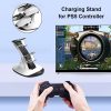 IPLAY HBP-314 Wireless Bluetooth Handle Two-Seater Charger For PS5 (White) - Image 6