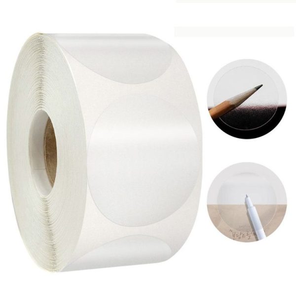 Round Transparent Gift Bag Sealing Sticker Packaging Bag Self-Adhesive Sticker Decoration, Size: 50mm (500 / Rolls)