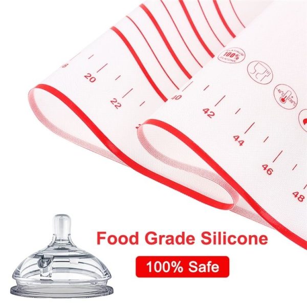 60 x 80cm Thickened Teflon Non-Stick Mat Silicone Kneading Baking Non-Slip Mat - Image 4