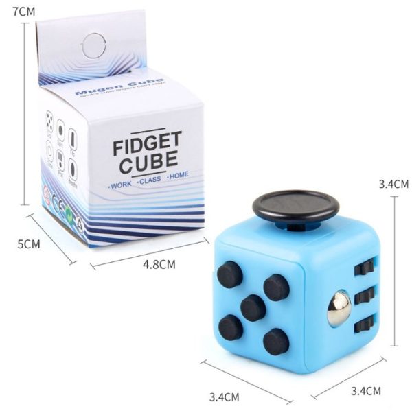 3 PCS Cube Decompression Toys For Adults & Children Unlimited Dice Vent Toys, Colour: Purple - Image 7