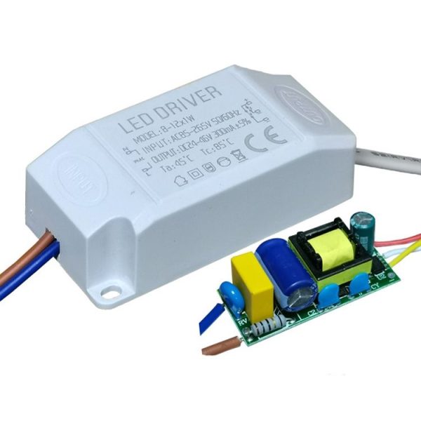 2 PCS 8-12W Two-Color Isolation Drive Power Supply 85-265V Wide Pressure Bulb / Downlight / Ceiling Light Drive Power Supply - Image 2