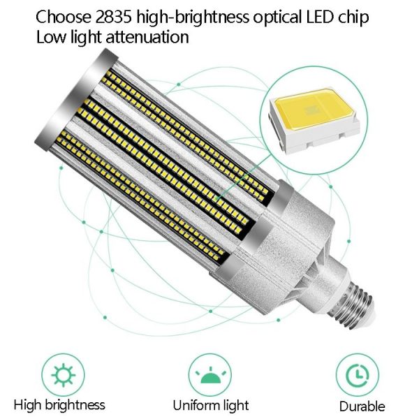 E27 2835 LED Corn Lamp High Power Industrial Energy-Saving Light Bulb, Power: 15W 6000K (Cold White) - Image 4