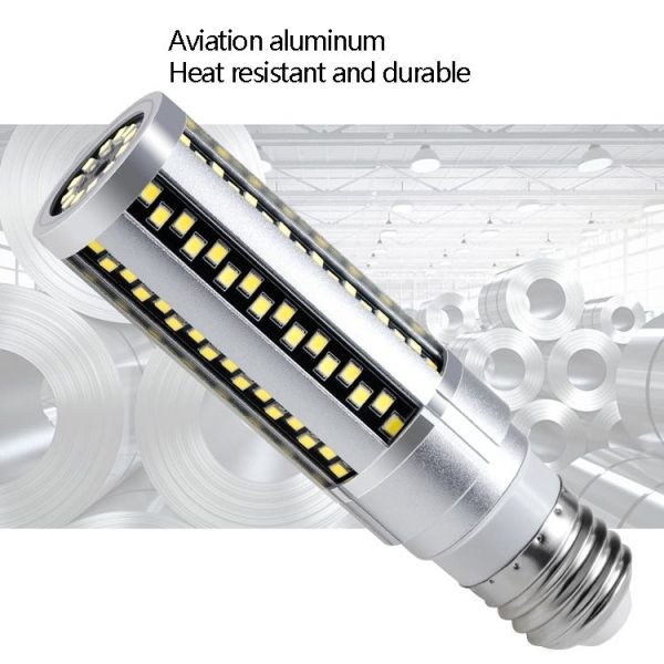 E27 2835 LED Corn Lamp High Power Industrial Energy-Saving Light Bulb, Power: 15W 6000K (Cold White) - Image 6