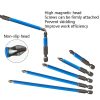 6PCS / set 25mm Strong Magnetic Hand Drill Screwdriver Mouth Anti-Slip Screwdriver Bit - Image 4
