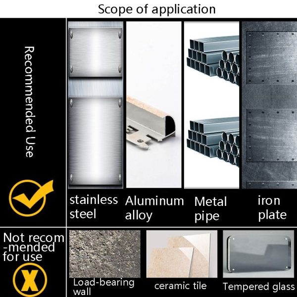 5pcs M35 Cobalt-Containing Twist Drill Bit High-Speed Steel Double Head Metal Steel Plate Expansion Hole Drill, Model: Double Head 3.2mm - Image 4