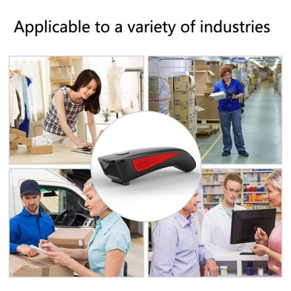 NETUM C750 Wireless Bluetooth Scanner Portable Barcode Warehouse Express Barcode Scanner, Model: C750 Two-dimensional - Image 7