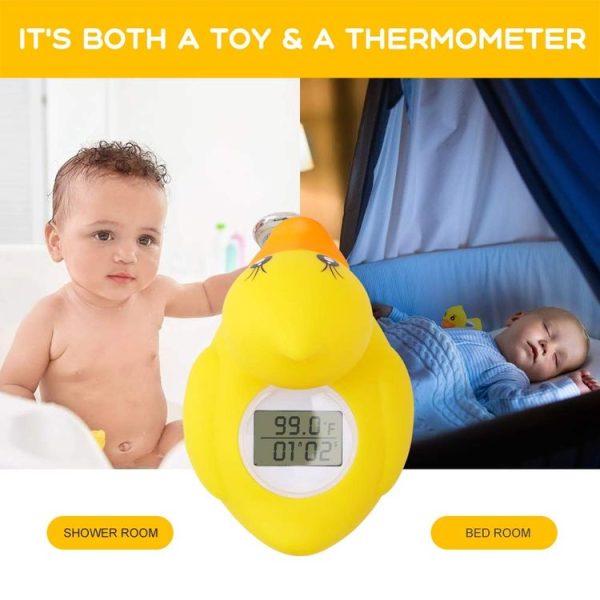 SN062 Children Bath Thermometer Water Baby Bathing Yellow Duck Water Thermometer (Yellow) - Image 5