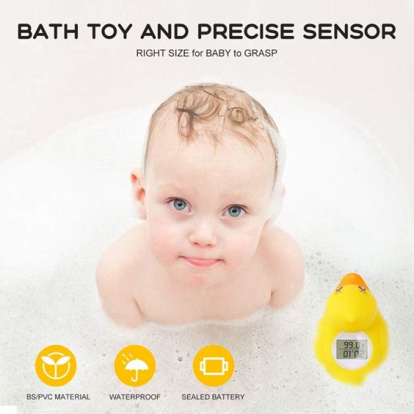 SN062 Children Bath Thermometer Water Baby Bathing Yellow Duck Water Thermometer (Yellow) - Image 7