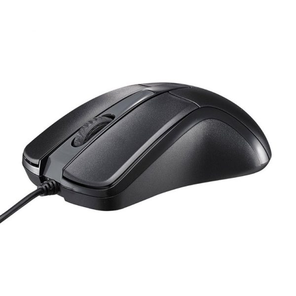 Rapoo N1162 1000 DPI 3 Keys Gaming Business Office Wired Mouse, Cable Length: 1.6m (Black) - Image 2