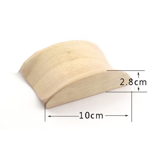 JD047 Wooden Wall-Mounted Earphone Rack Aluminum Alloy Headset Display Stand - Image 3