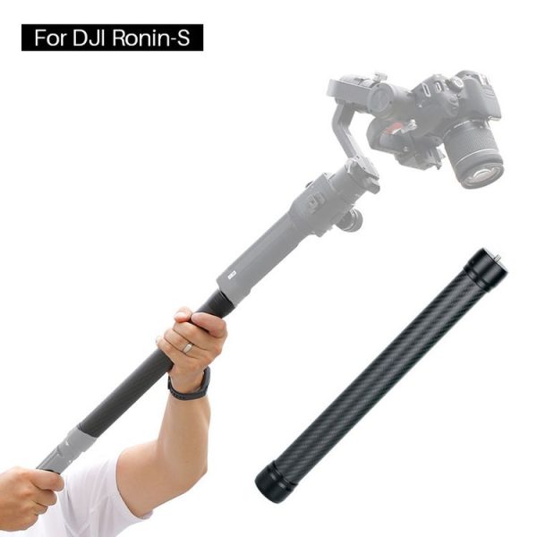 Ulanzi Agimbalgear Hand-Held Stabilization Gimbal Carbon Fiber Extension Rod For DJI RONIN-S - Image 4