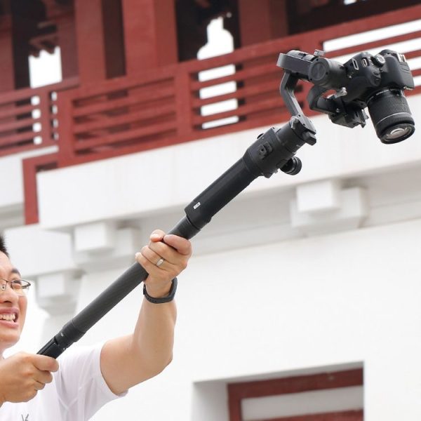 Ulanzi Agimbalgear Hand-Held Stabilization Gimbal Carbon Fiber Extension Rod For DJI RONIN-S - Image 5