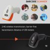 SYCREADER Supermarket Laser Barcode Scanner, Model: One-dimensional Wired (Orange) - Image 5