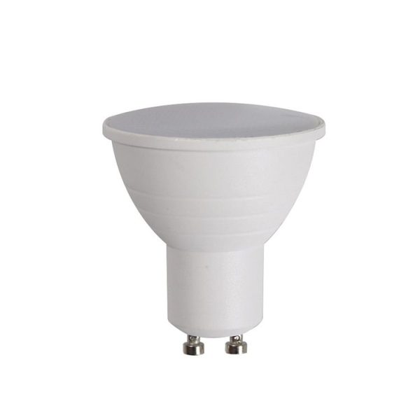 Energy-Saving LED Discoloration Light Bulb Home 15 Colors Dimming Background Decoration Light, Style: Milky White Cover GU10 (RGB White) - Image 2