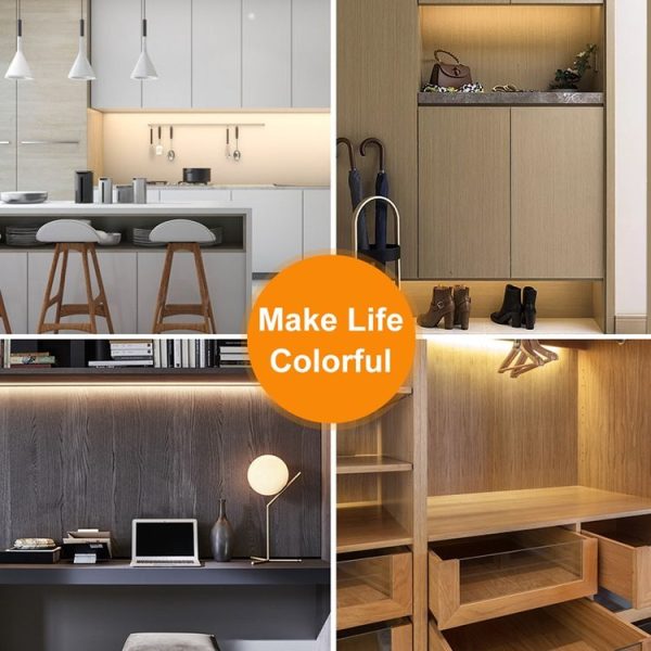 Low Voltage Light Strip LED Hand Scan Induction Flexible Soft Lamp Strip Bedroom Ceiling TV Cabinet Wardrobe Light, Product specifications: Non-waterproof 4m (Cool Light) - Image 7