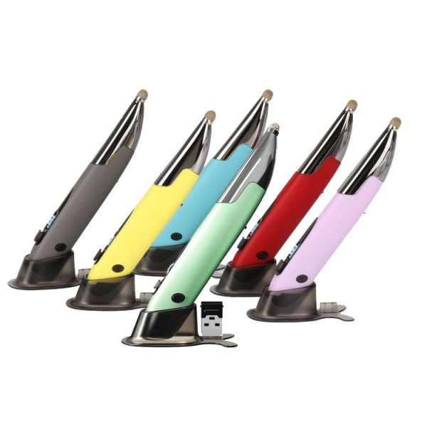PR-A18 2.4G Charge Mouse Pen Handwritten Glow Wireless Mouse Pen (Green) - Image 2