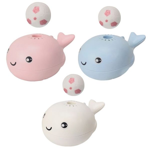 Suspension Ball Electric Fan Toy Children Fun Ocean Whale Suspension Blowing Ball Toy (Pink) - Image 2