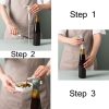 Oyster Sauce Bottle Nozzle Pump Head Household Fuel Bottle Squeezer, Specification: Large (Blue) - Image 4