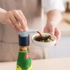 Oyster Sauce Bottle Nozzle Pump Head Household Fuel Bottle Squeezer, Specification: Large (Blue) - Image 6