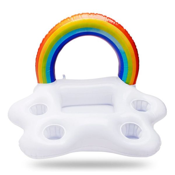 Rainbow Cloud Inflatable Cup Holder Cola Beer Drink Inflatable Water Ice Bar, Size: 60 x 40 x 41cm - Image 2