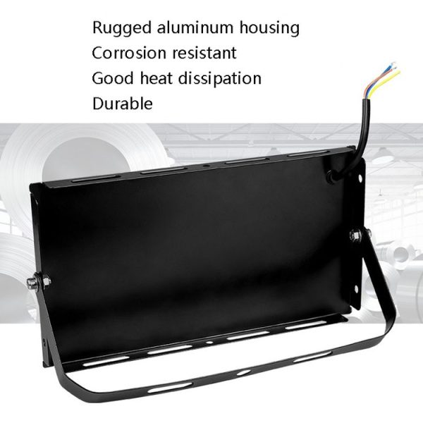 Waterproof LED Flood Light Outdoor Garden Light Construction Site Lighting Project Light, Specs: 50W 50 Beads (Cool White) - Image 6