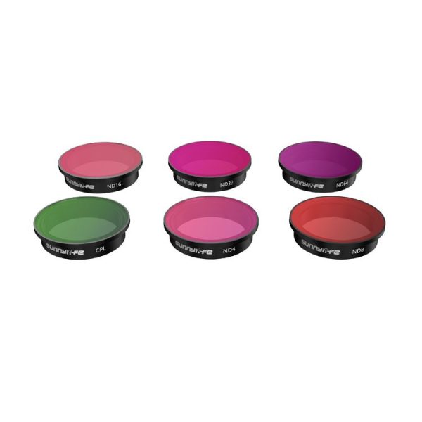 Sunnylife Camera Lens Filters For DJI FPV, Model: CPL+ND4+ND8+ND16+ND32+ND64