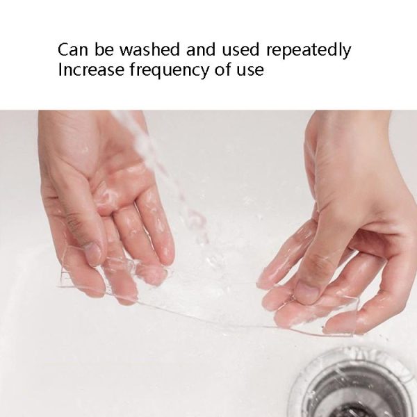 2x30x2000mm Transparent Double-Sided Adhesive Nanotic Tape Water Washing Non-Trace Tape - Image 6